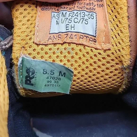 TIMBERLAND Pro Titan Oxford Safety Toe Boots Shoes - Picture 8 of 8